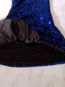 Sparkling Blue Party Dress