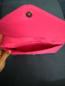 Dorothy Perkins Pink Clutch