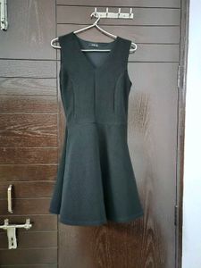 Kazo Black Skater Dress