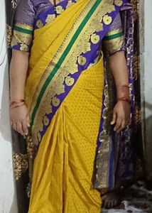Semi kanjivaram Silk Saree (price fixed)