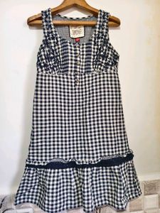 ✈️Imported Gingham Sundress Size