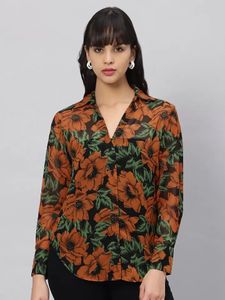 Sunflower Georgette Shirt From OUI