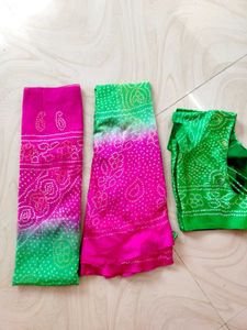 बांधनी लहंगा चोली