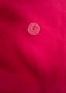Rani Pink Chamki Work Saree