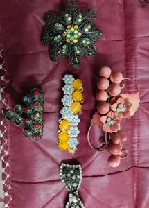 Vintage Hair Clip Set