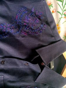 Black Party Wear Shirt size 42 almost new