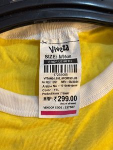 Cute Yellow Sportsclub Tee