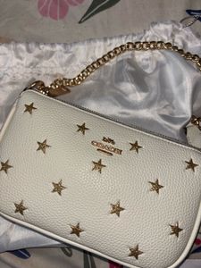 White Nolita Stars - Coach Bag