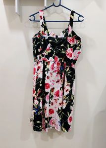 Black Floral Dress