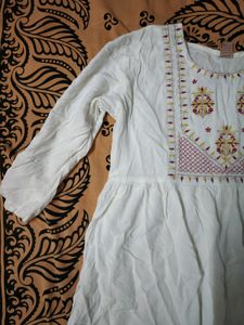 White Kurti for Women