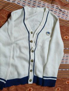 Retro Style Button-Down Cardigan