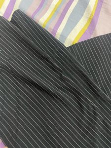 Pinstripe Flared Pants