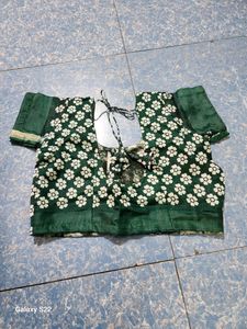 🎉Sell(30₹off)Dark Bottle Geen Colour Saree