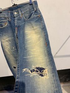 True Religion Distressed Denim Jeans