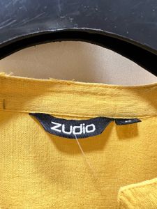 Yellow Button-Down Dress zudio