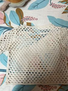 Crochet Knit Top