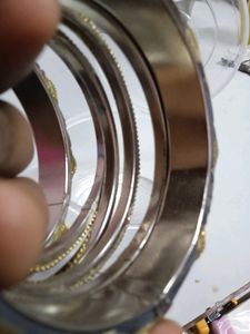 Stone Work Metal Bangles
