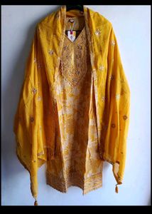 Elegant Yellow Kurta Set