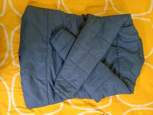 Stylish Blue Padded Jacket