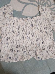 Floral Chiffon Top