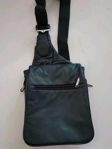 Pure Leather Cross Body Bag
