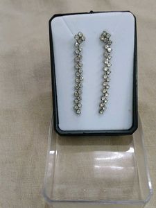 Dangling Rhinestone Earrings