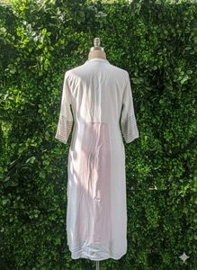 White Embroidered Kurta(combo)