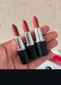3 MAC Matte Lipsticks - Whirl, Cafe Mocha, Sweet D