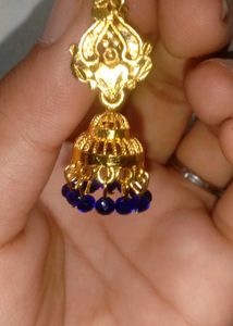 Blue 💙 Jhumki For Ladies