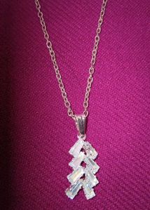 Trendy Pendant Chain with Matching Earrings