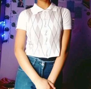 Combo W&amp;B Korean Top On Salee 😻