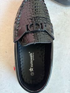 Cute Walk Black Loafers