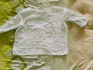 White Casual Top