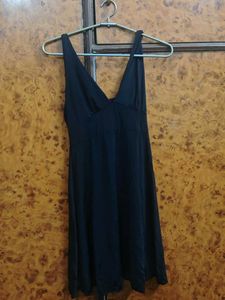 Elegant Black Slip Dress