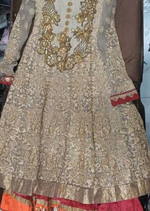 Embroidered Anarkali Dress