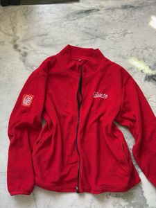 Cutesy Red Cozy Fleece Jacket(Unisex)