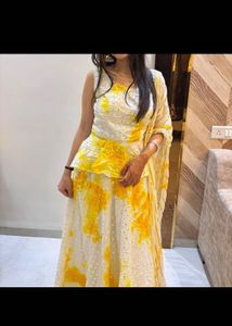 Elegant Ethnic Three-Piece Set