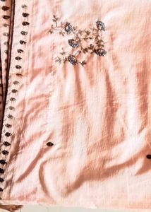 stone work saree with blouse