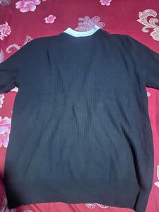 Prada Inspired Black Knit Cardigan
