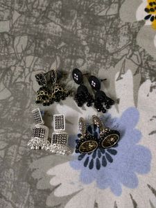 Combo Of Jhumkis