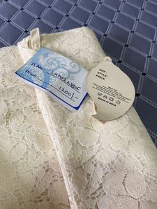 Women Flared Net Palazzo With Lining