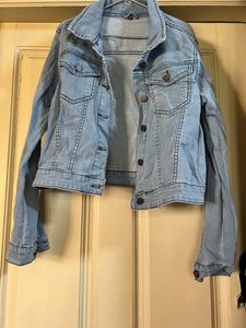 Here&amp;Now Blue Denim Jacket- Medium