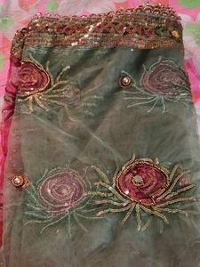 Net Dupatta Store Work Party Dupatt