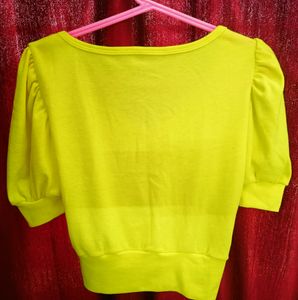 Neon Crop Top Freesize (32/34/36)