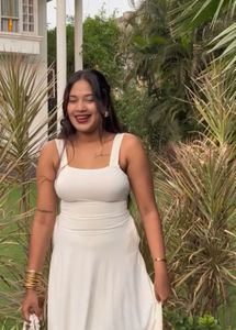 white dress
