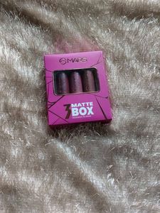 Mars Matte Lipstick Set