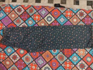 Stretchable floral Print Jeans