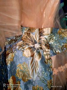 Floral print princess dress 🧡