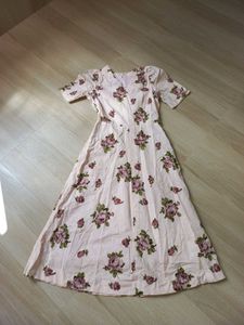 Floral Print Midi Dress