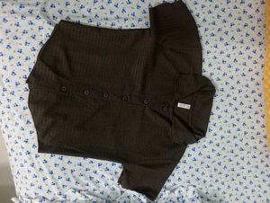 Coffee Brown Crop Shirt